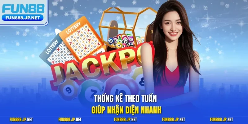 Thống kê theo tuần giúp nhận diện nhanh 