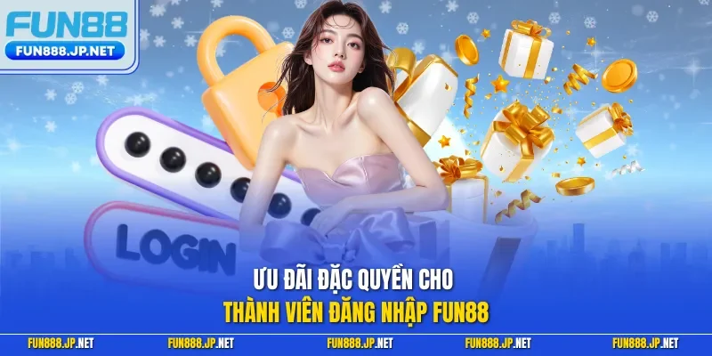 Ưu đãi đặc quyền cho thành viên đăng nhập FUN88